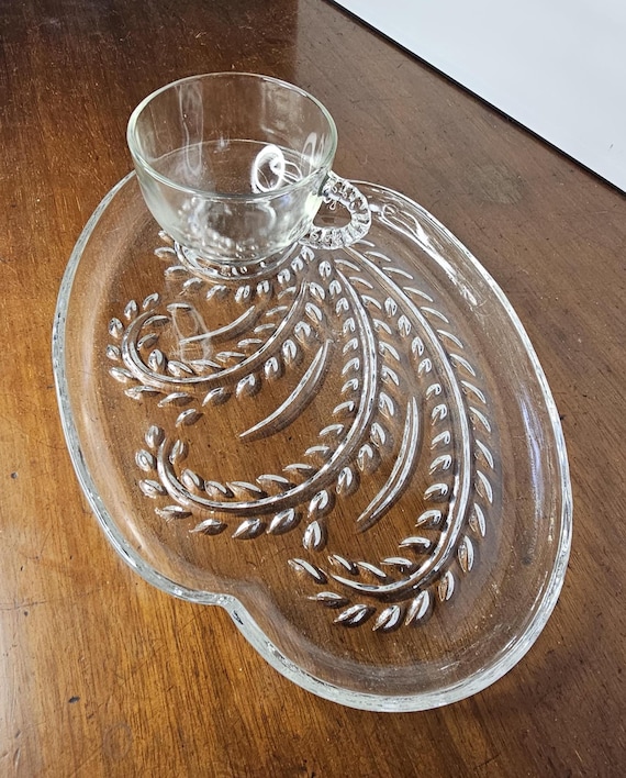 Vintage 1960's Federal Glass Co. Homestead Hospitality Wheat