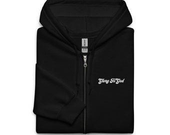 Glory To God Unisex heavy blend zip hoodie