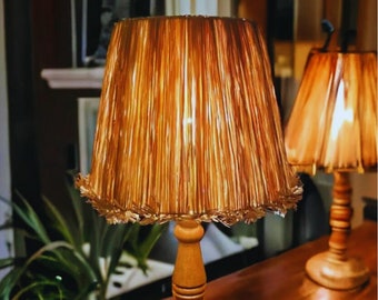 wood lampshade