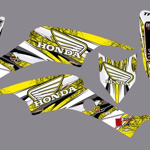 Fits Honda TRX 400 1999 to 2007 graphic kit trx400ex stickers decal kit graphics racing