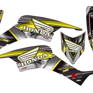 Fits Honda TRX 400 1999 to 2007 graphic kit trx400ex stickers decal kit graphics racing