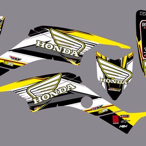 Fits Honda TRX 400 1999 to 2007 graphic kit trx400ex stickers decal kit graphics racing