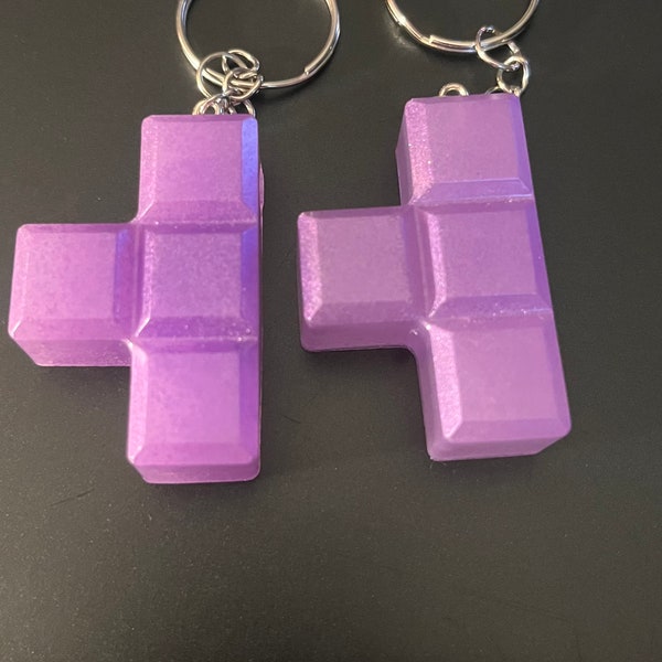 Tetris keychain