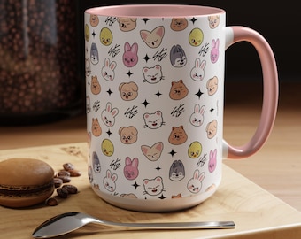 SKZOO verdwaalde kindermok, kpop fan cadeau voor verblijf (15 oz)
