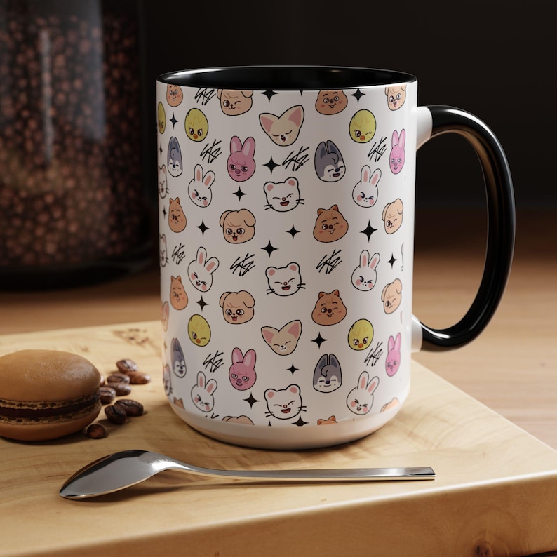 Taza SKZOO Stray Kids, regalo para fans del K-pop STAY (15 oz) imagen 3