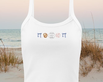 Custom Logo | Women’s micro-rib tank top