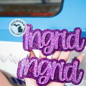 Custom Name Bogg Bag Tag, bogg bag name tag, Bogg bag pop in, bogg bag bit, name charm, bogg bag pop in, name bogg bit image 10