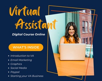 Cours en ligne d'ASSISTANT VIRTUEL TOUT-en-un avec cadeaux