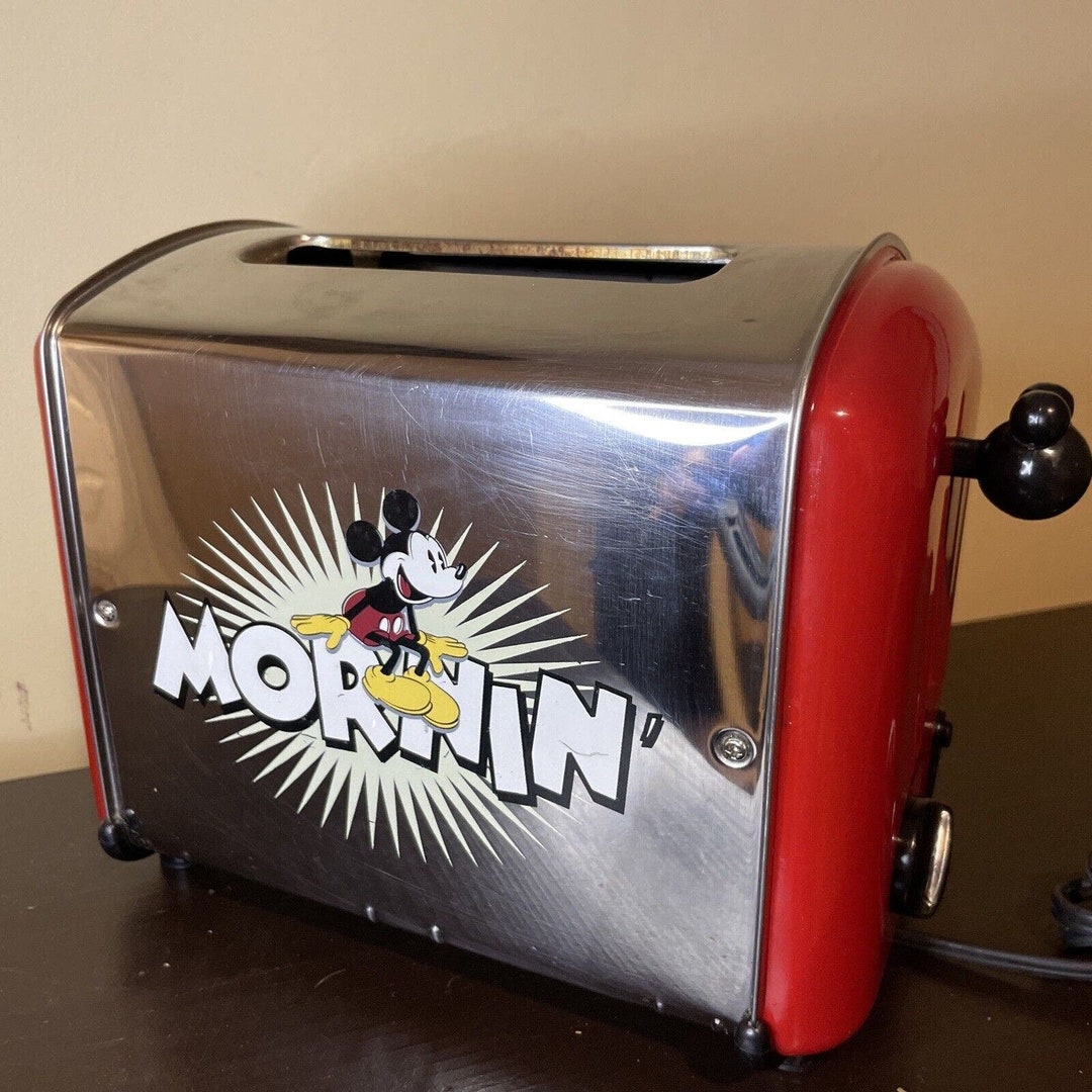 Villa Ware Rare Red MICKEY MOUSE Musical Toaster - Etsy