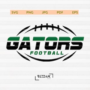 Gators Football Svg, Gators Svg, Football svg, Gator, Sublimation png, Football Clipart, Gator Vibes, Gators Cheer, Football Shirt Design
