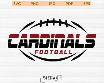 Cardenales Fútbol Svg, Cardenal Mascot Svg, Cardenales Animación Svg, Cardenales Equipo Deportivo, Cardenales Camiseta, Fútbol Svg, Cardenales, Fútbol