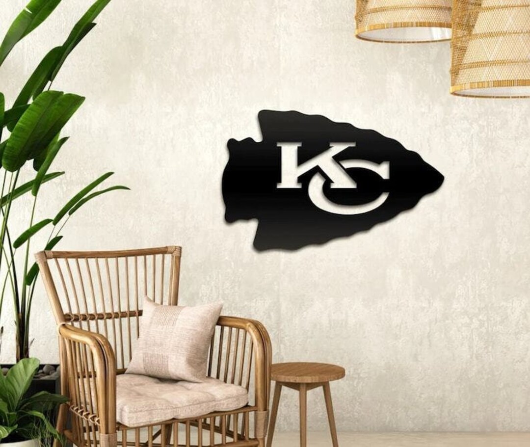 Kansas City Chiefs Wall Decor/ Wall Hanging/ Decoration/ American