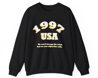 Retro-Hoodie, Sweatshirt 1997, bequem und hochwertig, ideal zum Geburtstag