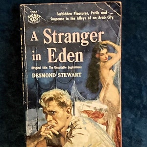A Stranger in Eden by Desmond Stewart - Vintage Paperback