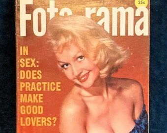 Vintage Foto-Rama Zeitschrift - März 1958 - Vol. 4 Nr.11