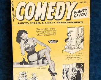 COMEDY - Spritzige, frische & lebendige Unterhaltung! - September 1958 - Vol. 8 Nr.33