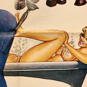 Adventures of a Plumber's Mate - Vintage Original Quad Film Poster image 2