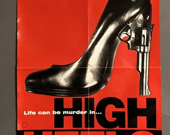 HIGH HEELS - Vintage Original Film Poster