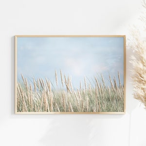 Neutral Beach Wall Art, Coastal Prints, Grass Print, Boho Decor, Beach Wall Art, Bedroom Print Set, Beach Poster, Beachy Prints,