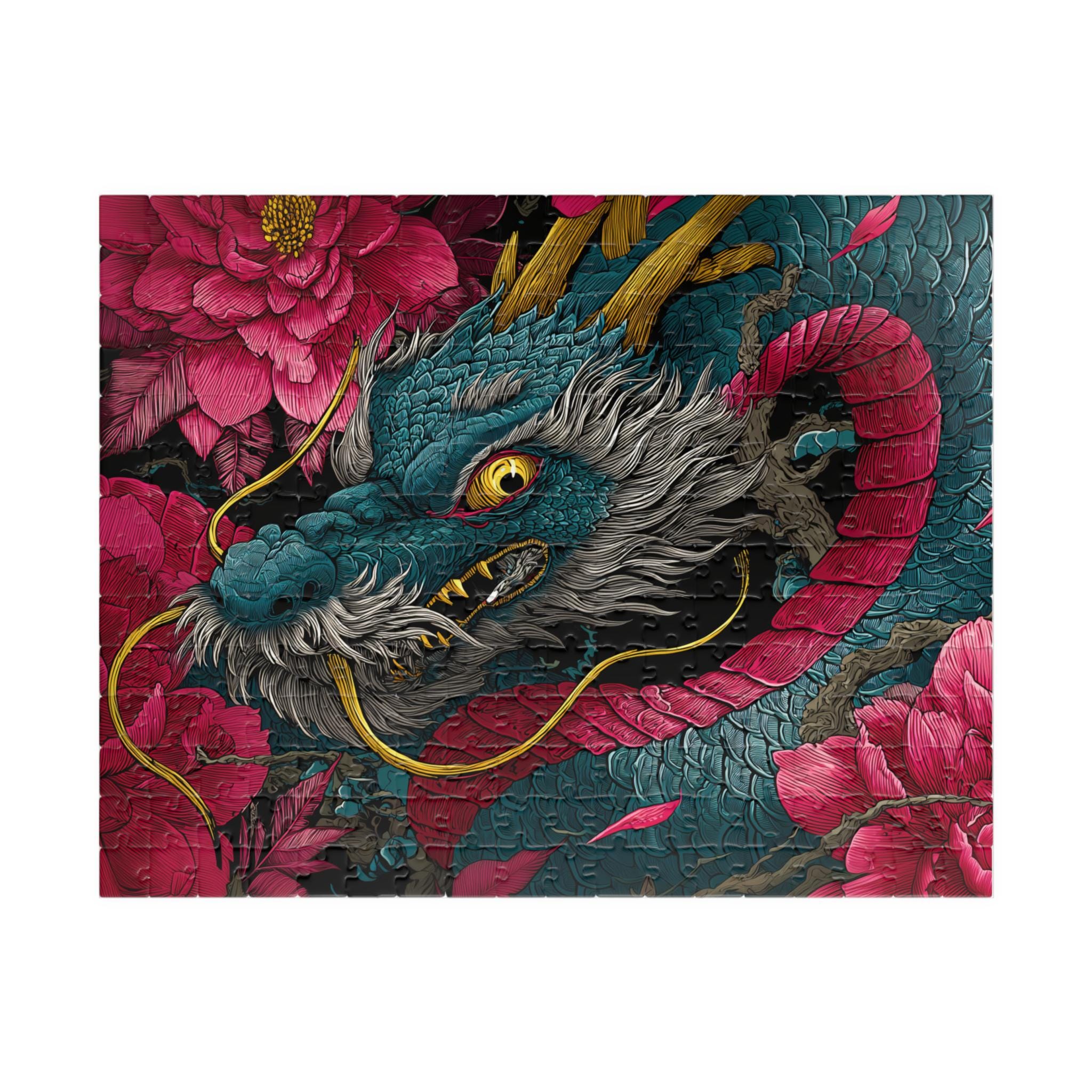パズルの牡丹 Birds & Flowers: Japanese Hanging Scroll 1000-Piece