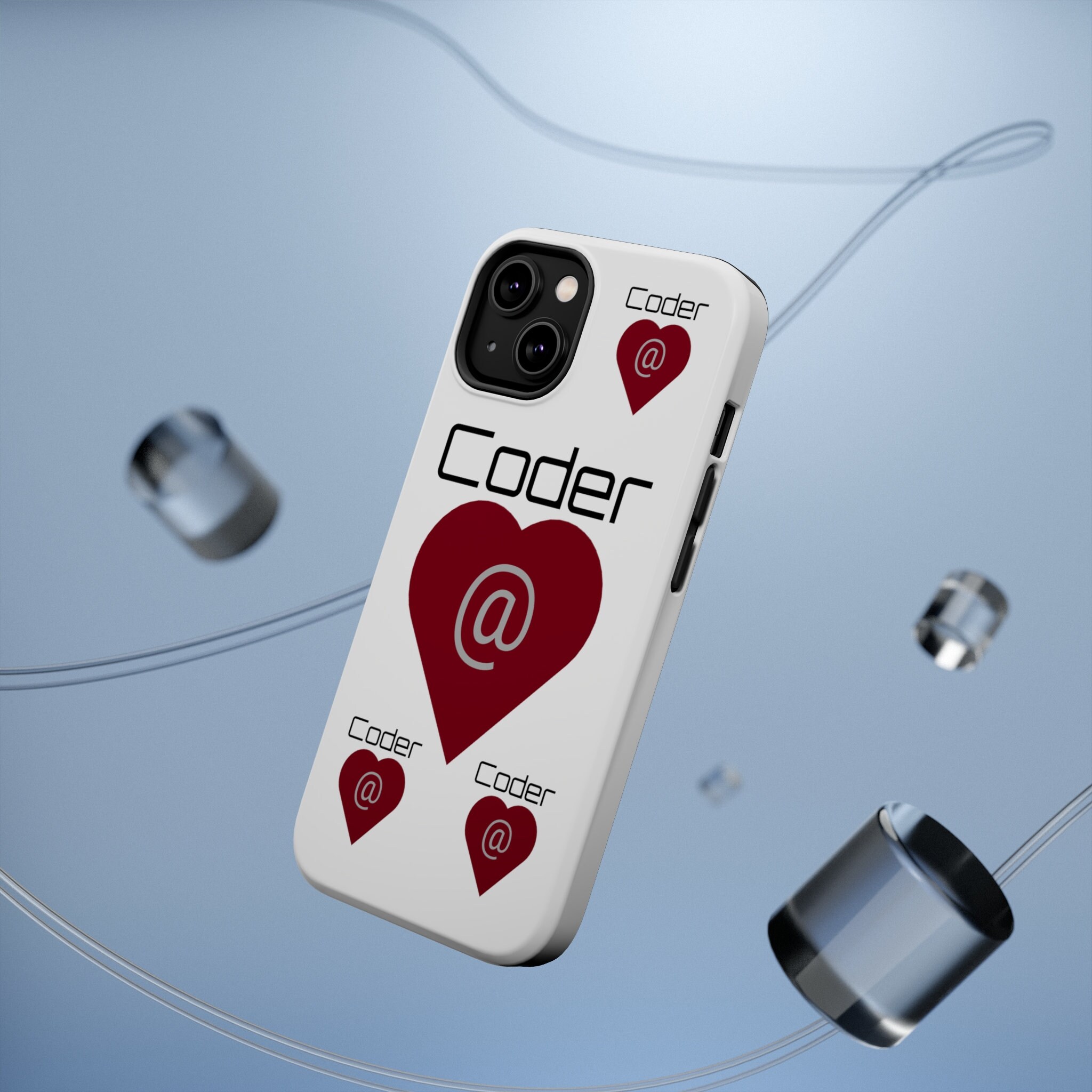 IPhone 14 Case, Coder at Heart Theme, Software Engineer Phone Case ...