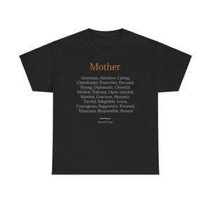 Mother&#39;s Timeless Gildan Cotton T-Shirt Design, Colorful Gildan 5000 Heavy Cotton Tee for Mom, Soft and Elegant Gildan Cotton Shirt to Momma