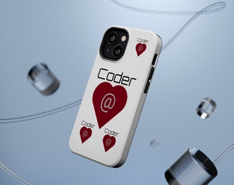 iPhone 13 Case voor Coder at Heart, Software Engineer iPhone Case, Oprechte iPhone 13 Mini Case voor App Engineers die van hun iPhones houden