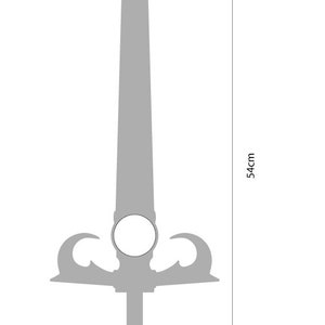 AUGURIO SWORD MOLD, Digital file for laser cutting image 5