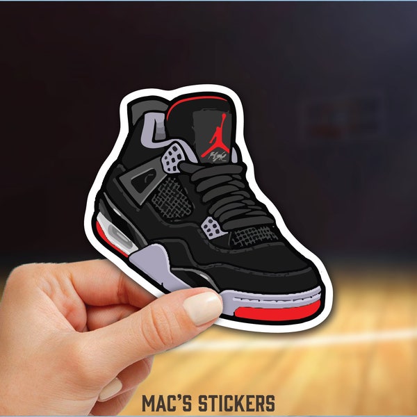 22 Sneaker Sticker Michael Jordan Sticker Jordan One Decal Sneaker Head Laptop stickers Bumper Sticker Car Decal Nike Air Jordan Sticker