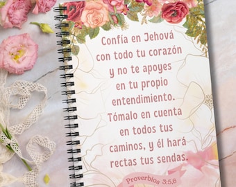 JW Spanish notebook; Cuaderno para notas en reuniones, asambleas, ministerio. TJ Regalo. JW Regalo para precursores, estudios, publicadores.