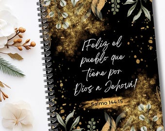 JW Spanish Notebook for Meetings, Assemblies, Ministry; Cuaderno para notas. TJ Regalo. JW Regalo para precursores, estudios, publicadores.