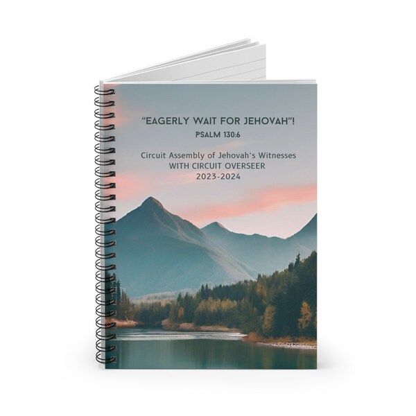 Jehovah's Witness Convention Workbook - Etsy