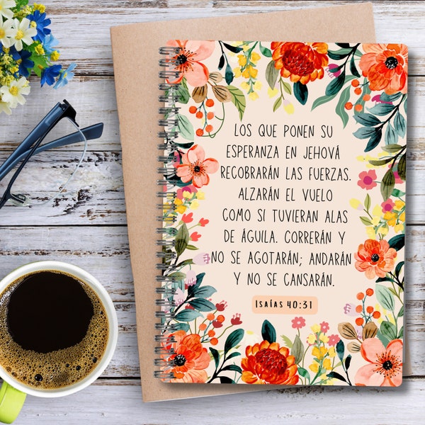 JW Spanish notebook; Cuaderno para notas en reuniones, asambleas, ministerio. TJ Regalo. JW Regalo para precursores, estudios, publicadores.