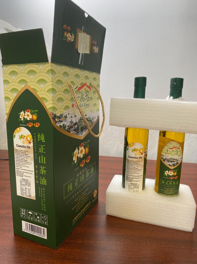 Cold Pressed Organic Camellia Seed Oil – He Lu Fang, Culinary Grade (34 oz-1000ml) image 18