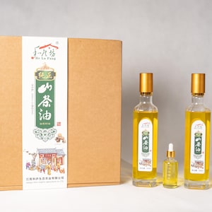 Organic Cold-Pressed Camellia Seed Oil, 100% Pure Natural, Unrefined, Extra Virgin, 1L/ 34OZ