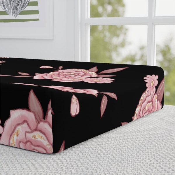 Housse de matelas à langer adorable et pratique avec motifs sans couture pour une décoration de chambre d'enfant élégante Doux et confortable