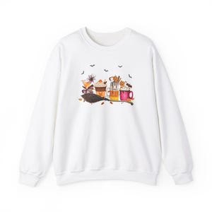 Pumpkin Spice, Bluza z okrągłym dekoltem, Bluza na Halloween, Słodka, Upiorna Koszulka, Pumpkin Spice, Zabawny Prezent na Halloween, Słodka, Upiorna Bluza