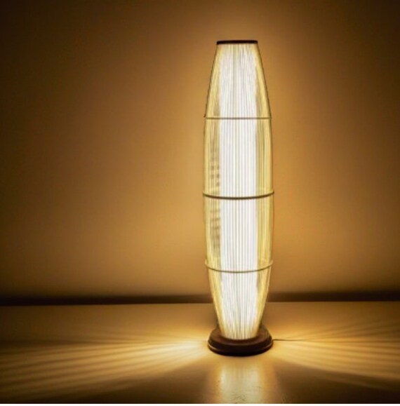 Hand Crafted Bamboo Lamp for Living Room Bedroom Indoor Outdoor