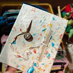 Quaderno fatto a mano, diario personalizzato, regalo personalizzato, regalo speciale, quaderno cucito a mano, regalo per scrittori, formato tascabile, diario vintage