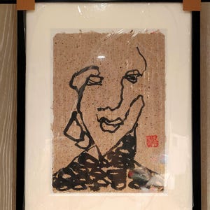 Abstract Man Art,portrait,Oil Painting,Hand Painted Abstract Art Wall Decor,Abstract face, Modern art,Portrait art,Pop Art,Housewarming gift