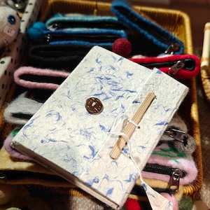 Quaderno fatto a mano, diario personalizzato, regalo personalizzato, regalo speciale, quaderno cucito a mano, regalo per scrittori, formato tascabile, diario vintage