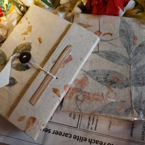 Quaderno fatto a mano, diario personalizzato, regalo speciale, quaderno cucito a mano, regalo per scrittori, formato tascabile, diario vintage, L11,5 x 15 cm