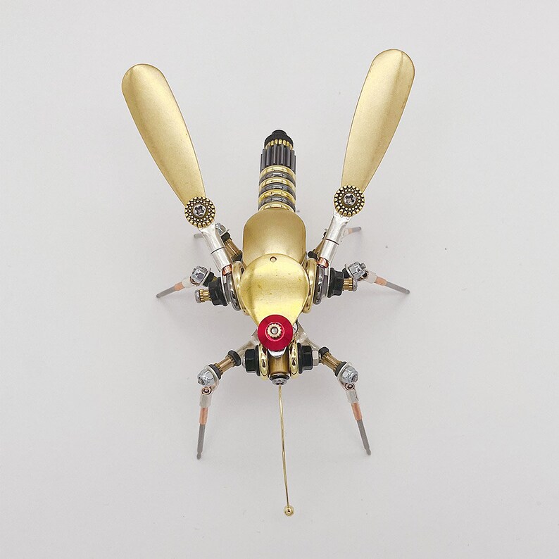 Mosquito Steampunk Insect Metal Model Kits Mechanical Crafts for Home ...