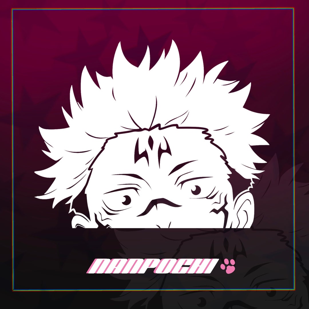 Car Decal | SUKUNA Yuji Itadori | Jujutsu Kaisen - Etsy