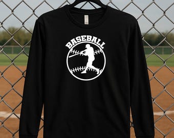 à manches longues graphique baseball vintage | Vêtements pour fans de sport