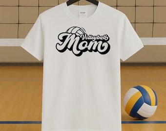 T-shirt de volley-ball pour maman, t-shirt pour le jour du match