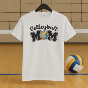 Camiseta de mamá de voleibol I Camiseta retro de voleibol para mamás deportistas I Regalo para fanáticos del voleibol I Mamá de voleibol I Regalo de voleibol I Jugador de voleibol