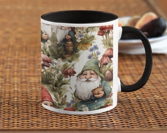 Cottagecore Gnome Mug | Rustic | Nature-Inspired | Cozy | Gift for Him | Gift for Her | Gift for Friend