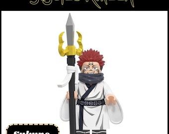 Sukuna Ryomen - Custom Art Building Block Minifigurines Jujutsu Kaisen-Itadori