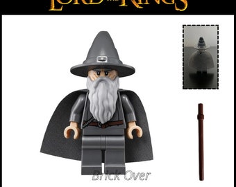 Gandalf - Custom Art Building Block Minifigurines Hobbit Lord of the Rings -